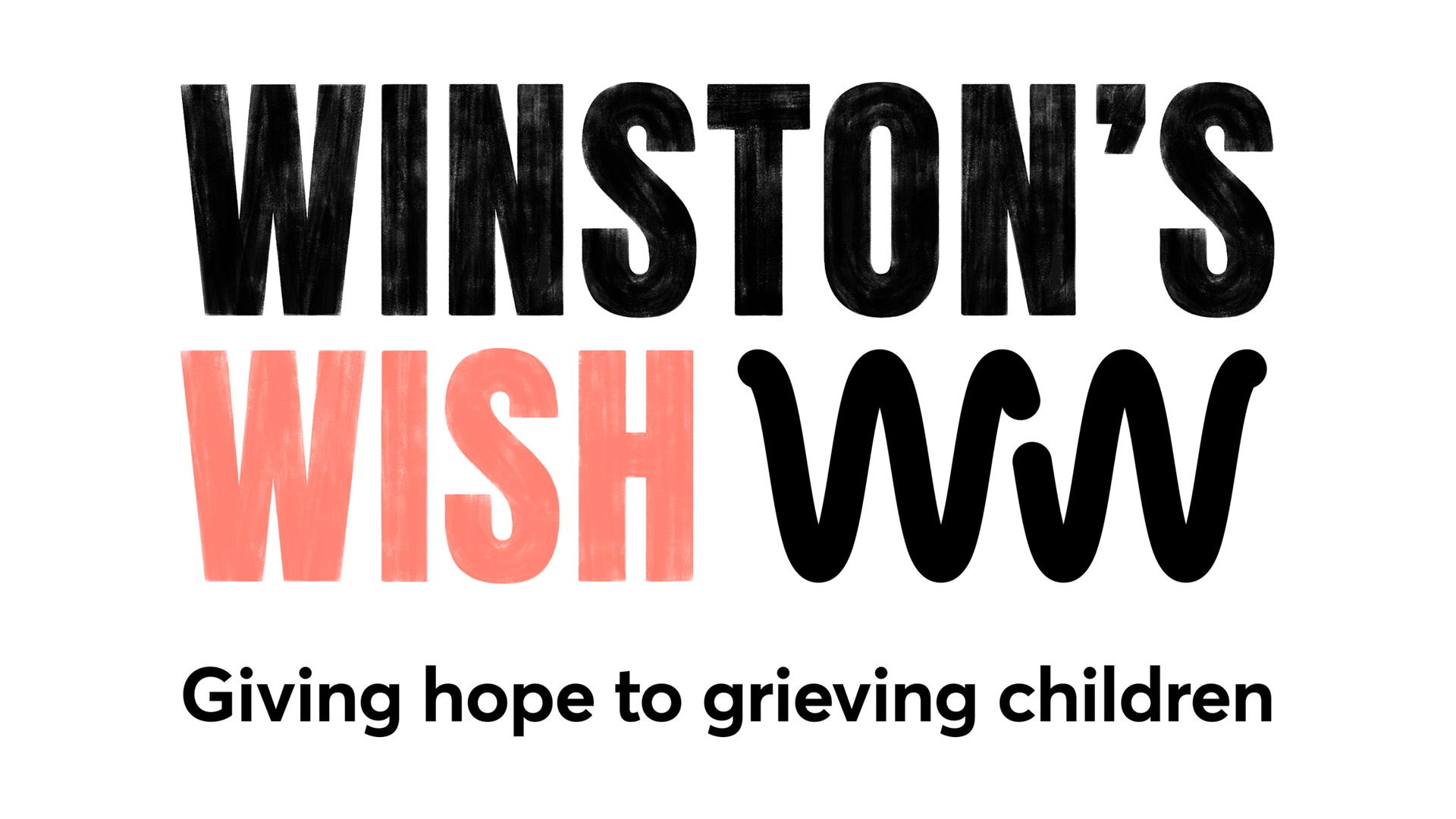 Winston's Wish logo with the tagline 'Giving hope to grieving children'